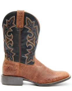 Durango Men's Brown Westward Western Performance Boots - Broad Square Toe