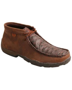 Twisted X Men's Ostrich Chukka Shoes - Moc Toe 11 Twisted X Men's Ostrich Chukka Shoes - Moc Toe -Country Outfitter Shop 2000341554 200 P1