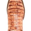 Dan Post Men's Tan Caiman Belly Western Boots - Broad Square Toe