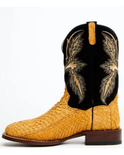 Dan Post Men's Exotic Sea Bass Skin Western Boots - Broad Square Toe -Country Outfitter Shop 2000349222 200 P3