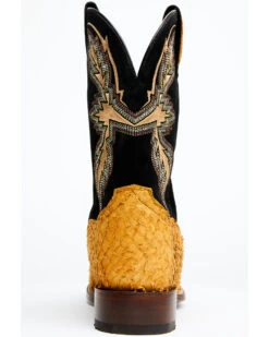 Dan Post Men's Exotic Sea Bass Skin Western Boots - Broad Square Toe -Country Outfitter Shop 2000349222 200 P5