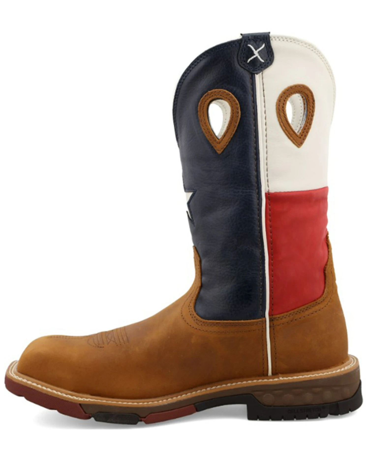 Twisted X Men's American Flag Western Work Boots - Nano Composite Toe 6 Twisted X Men's American Flag Western Work Boots - Nano Composite Toe - Image 6