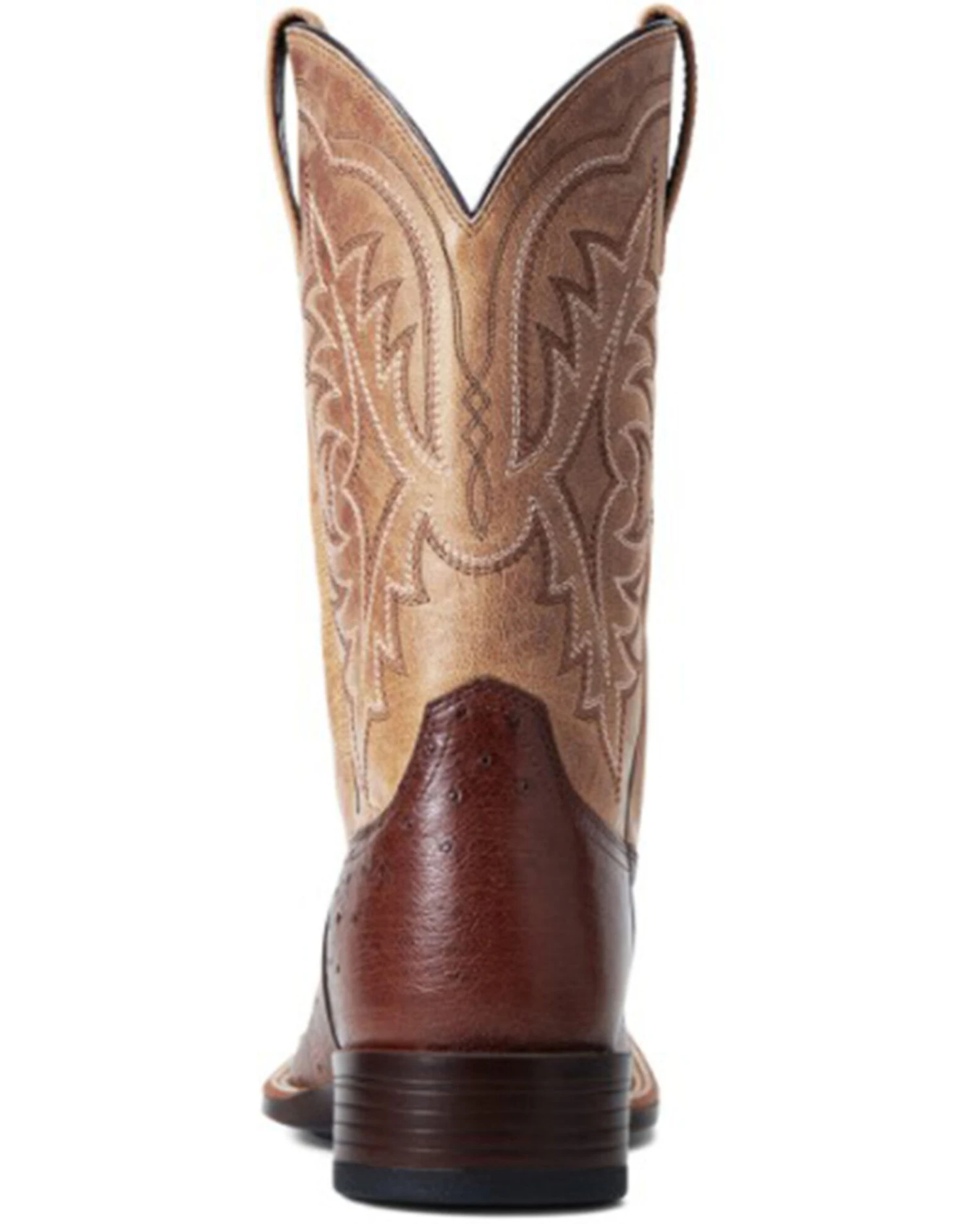 Ariat Men's Smooth Quill Ostrich Night Life Ultra Exotic Western Boot - Broad Square Toe 5 Ariat Men's Smooth Quill Ostrich Night Life Ultra Exotic Western Boot - Broad Square Toe - Image 5