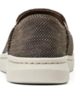 Ariat Men's Heather Brown Hilo 360 Canvas Slip-On Casual Shoe - Moc Toe -Country Outfitter Shop 2000356449 200 P3