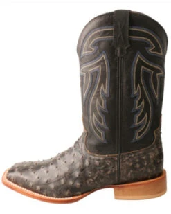 Twisted X Twistex X Men's Ruff Stock Fill-Quill Ostrich Vamp Exotic Western Boot - Broad Square Toe -Country Outfitter Shop 2000356675 001 P3