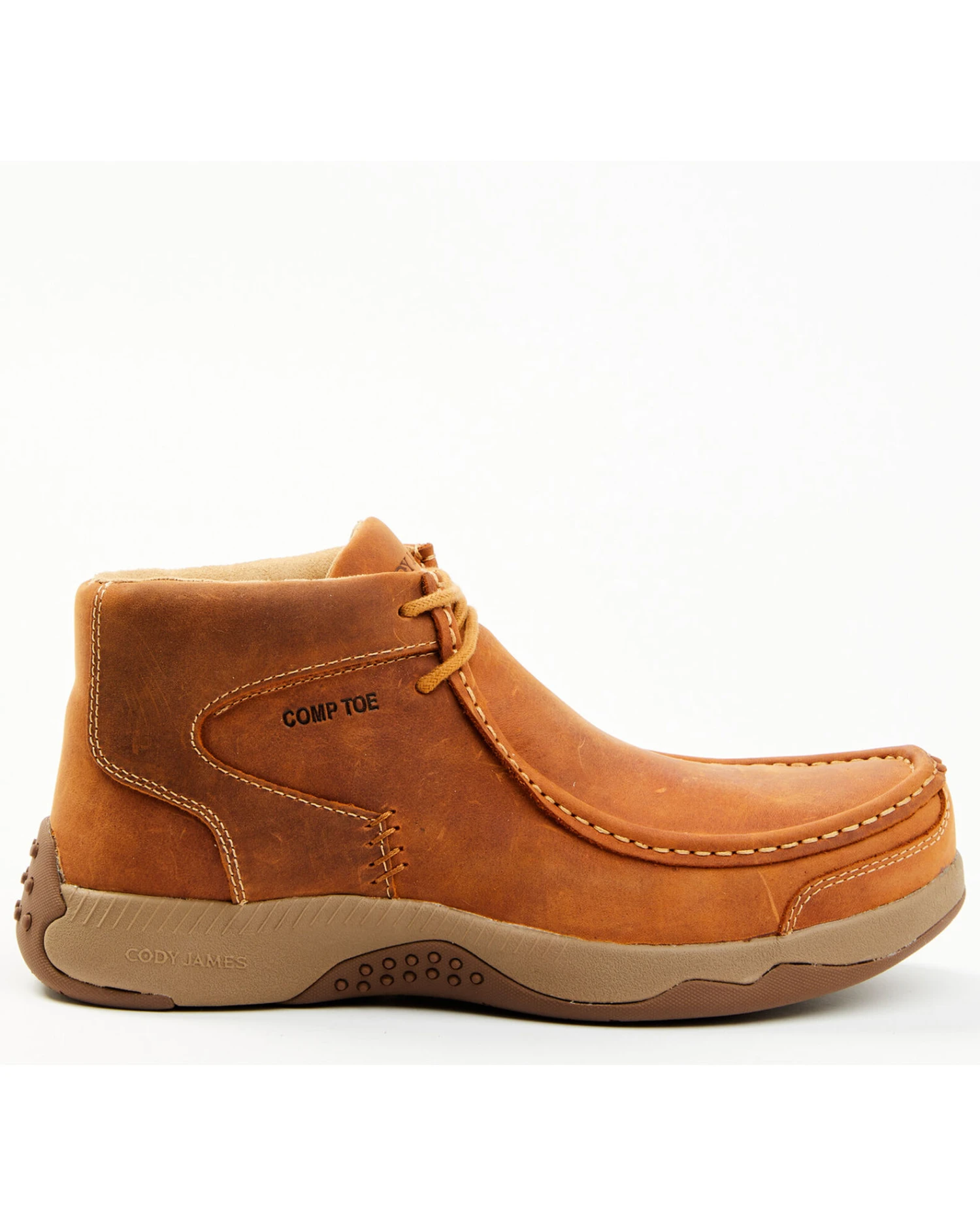 Cody James Men's Casual Wallabee Big Brother Lace-Up Work Boots - Composite Toe 1 Cody James Men's Casual Wallabee Big Brother Lace-Up Work Boots - Composite Toe