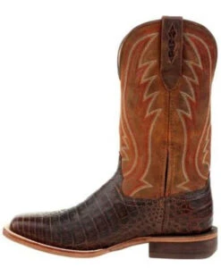 Durango Men's Arena Pro Exotic Caiman Skin Western Boots - Square Toe -Country Outfitter Shop 2000359774 200 P3