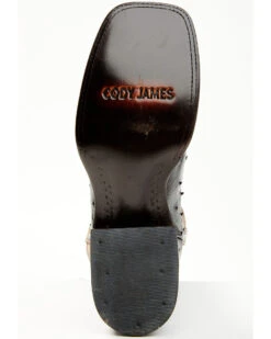 Cody James Men's Saddle Black Full-Quill Ostrich Exotic Western Boots - Broad Square Toe -Country Outfitter Shop 2000359778 001 P7