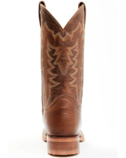 Justin Men's Carsen Camel Brown Cowhide Performance Leather Western Boots - Square Toe -Country Outfitter Shop 2000361414 200 P5