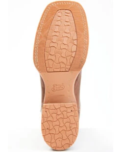 Justin Men's Carsen Camel Brown Cowhide Performance Leather Western Boots - Square Toe -Country Outfitter Shop 2000361414 200 P7