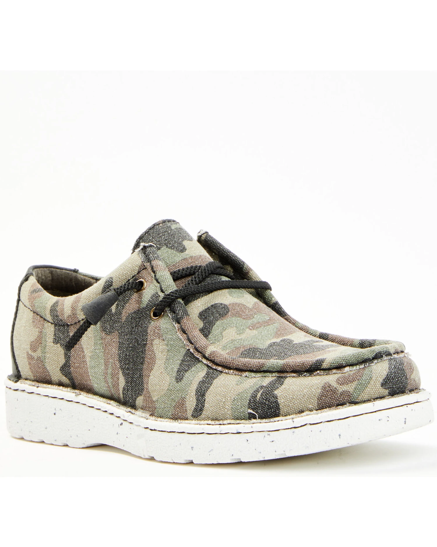 Justin Men's Hazer Camo Print Casual Slip-On Shoes - Moc Toe 3 Justin Men's Hazer Camo Print Casual Slip-On Shoes - Moc Toe - Image 3