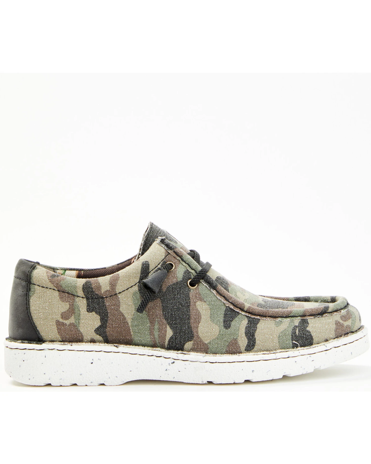 Justin Men's Hazer Camo Print Casual Slip-On Shoes - Moc Toe 2 Justin Men's Hazer Camo Print Casual Slip-On Shoes - Moc Toe - Image 2