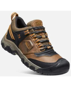 Keen Men's Bison Ridge Flex Waterproof Lace-Up Hiking Shoe