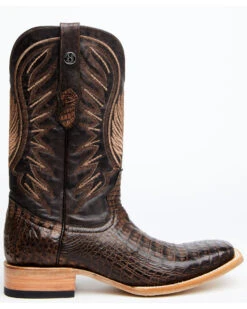 Tanner Mark Men's Shawnee Exotic Caiman Belly Western Boots - Broad Square Toe 9 Tanner Mark Men's Shawnee Exotic Caiman Belly Western Boots - Broad Square Toe -Country Outfitter Shop 2000363915 201 P2