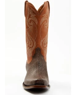 Lucchese Men's Exotic Shark Cowhide Western Boots - Square Toe -Country Outfitter Shop 2000364797 200 P4