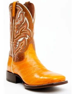 Dan Post Men's Buttercup Eel Exotic Western Boots - Broad Square Toe -Country Outfitter Shop 2000366811 200 P1