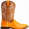 Dan Post Men's Buttercup Eel Exotic Western Boots - Broad Square Toe