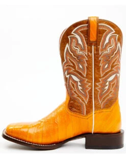Dan Post Men's Buttercup Eel Exotic Western Boots - Broad Square Toe -Country Outfitter Shop 2000366811 200 P3