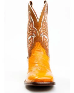 Dan Post Men's Buttercup Eel Exotic Western Boots - Broad Square Toe -Country Outfitter Shop 2000366811 200 P4