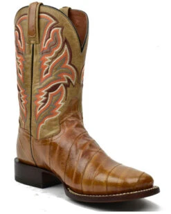 Dan Post Men's Eel Exotic Western Boots - Broad Square Toe -Country Outfitter Shop 2000366814 200 P1
