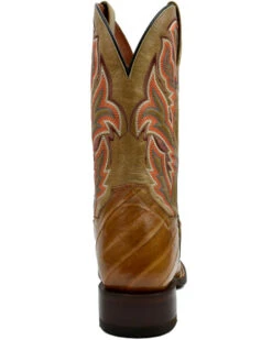 Dan Post Men's Eel Exotic Western Boots - Broad Square Toe -Country Outfitter Shop 2000366814 200 P5