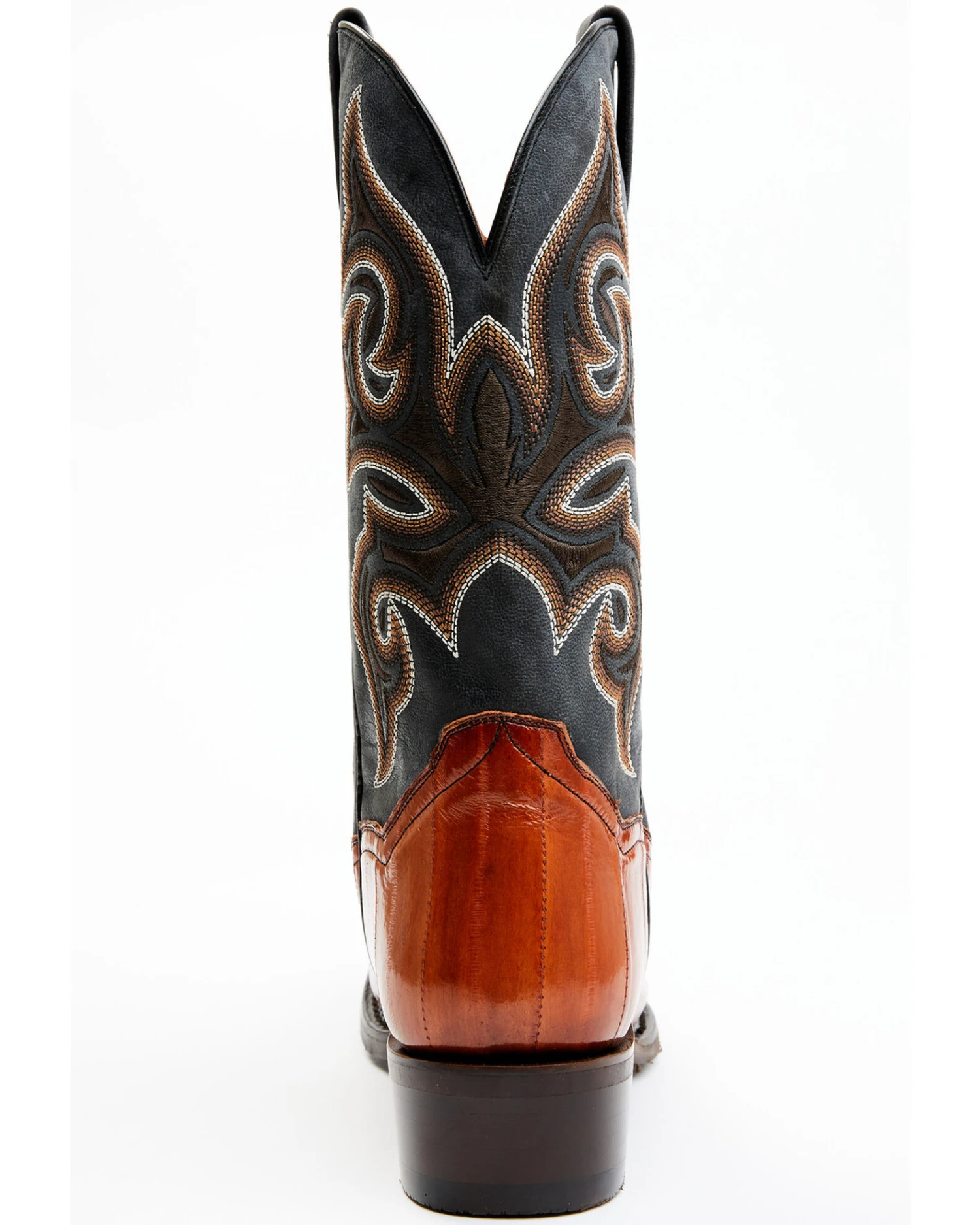 Dan Post Men's Eel Exotic Western Boots - Square Toe 2 Dan Post Men's Eel Exotic Western Boots - Square Toe - Image 2
