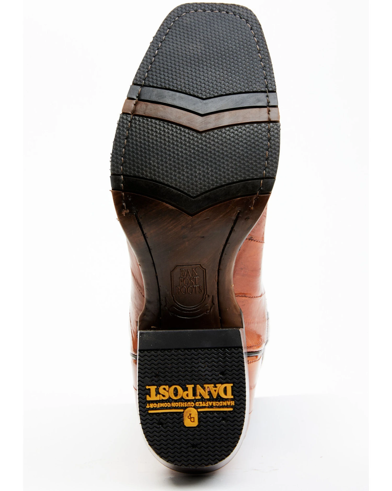 Dan Post Men's Eel Exotic Western Boots - Square Toe 3 Dan Post Men's Eel Exotic Western Boots - Square Toe - Image 3
