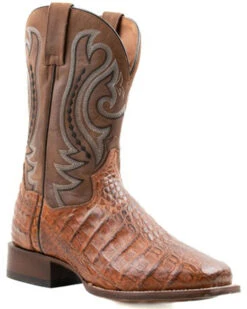 Dan Post Men's Exotic Caiman Western Boots - Broad Square Toe -Country Outfitter Shop 2000370753 235 P1