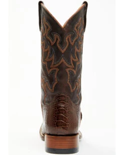 Cody James Men's Antique Cafe Ostrich Leg Exotic Western Boots - Broad Square Toe -Country Outfitter Shop 2000371853 200 P5