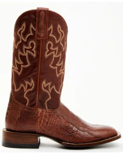 Cody James Men's Brandy Ostrich Leg Exotic Western Boots - Broad Square Toe -Country Outfitter Shop 2000371854 600 P2