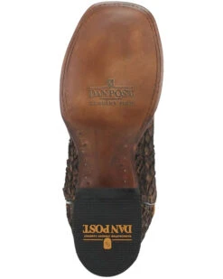 Dan Post Men's Dorsal Sea Bass Exotic Western Boots - Broad Square Toe -Country Outfitter Shop 2000378713 240 P7