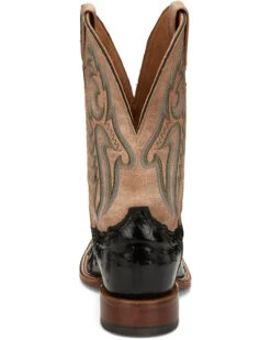 Tony Lama Men's Castillo Full Quill Ostrich Exotic Western Boots - Broad Square Toe -Country Outfitter Shop 2000379339 001 P5