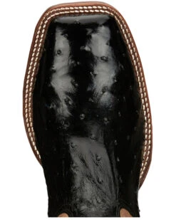 Tony Lama Men's Castillo Full Quill Ostrich Exotic Western Boots - Broad Square Toe -Country Outfitter Shop 2000379339 001 P6