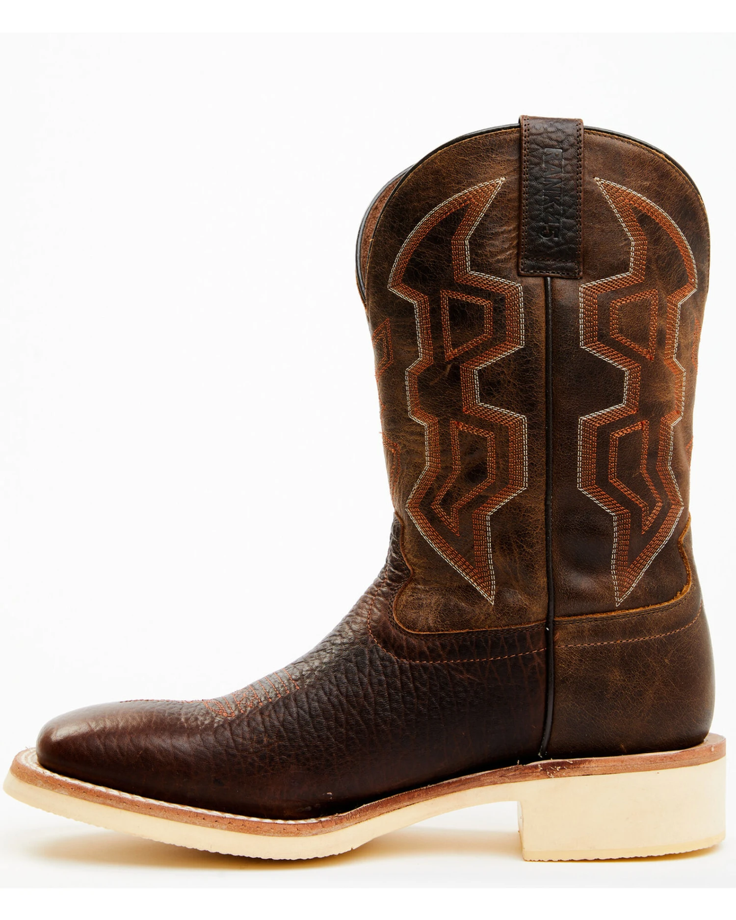 RANK 45 Men's Bullet Advanced Western Performance Boots - Broad Square Toe 7 RANK 45 Men's Bullet Advanced Western Performance Boots - Broad Square Toe - Image 7