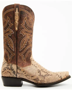 Dan Post Men's Exotic Python Western Boots - Snip Toe -Country Outfitter Shop 2000382249 101 P2