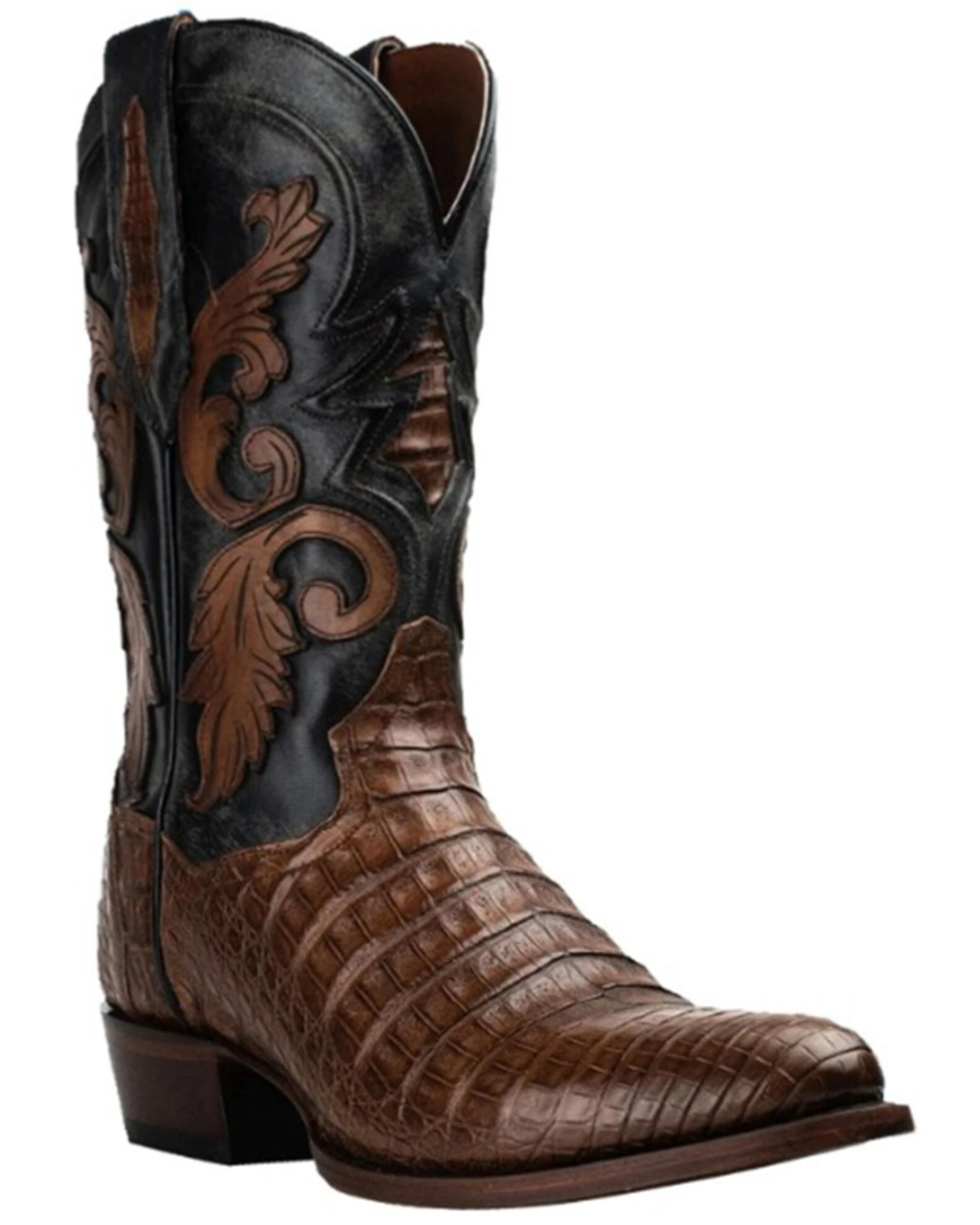Dan Post Men's Socrates Caiman Exotic Western Boots - Medium Toe 3 Dan Post Men's Socrates Caiman Exotic Western Boots - Medium Toe - Image 3