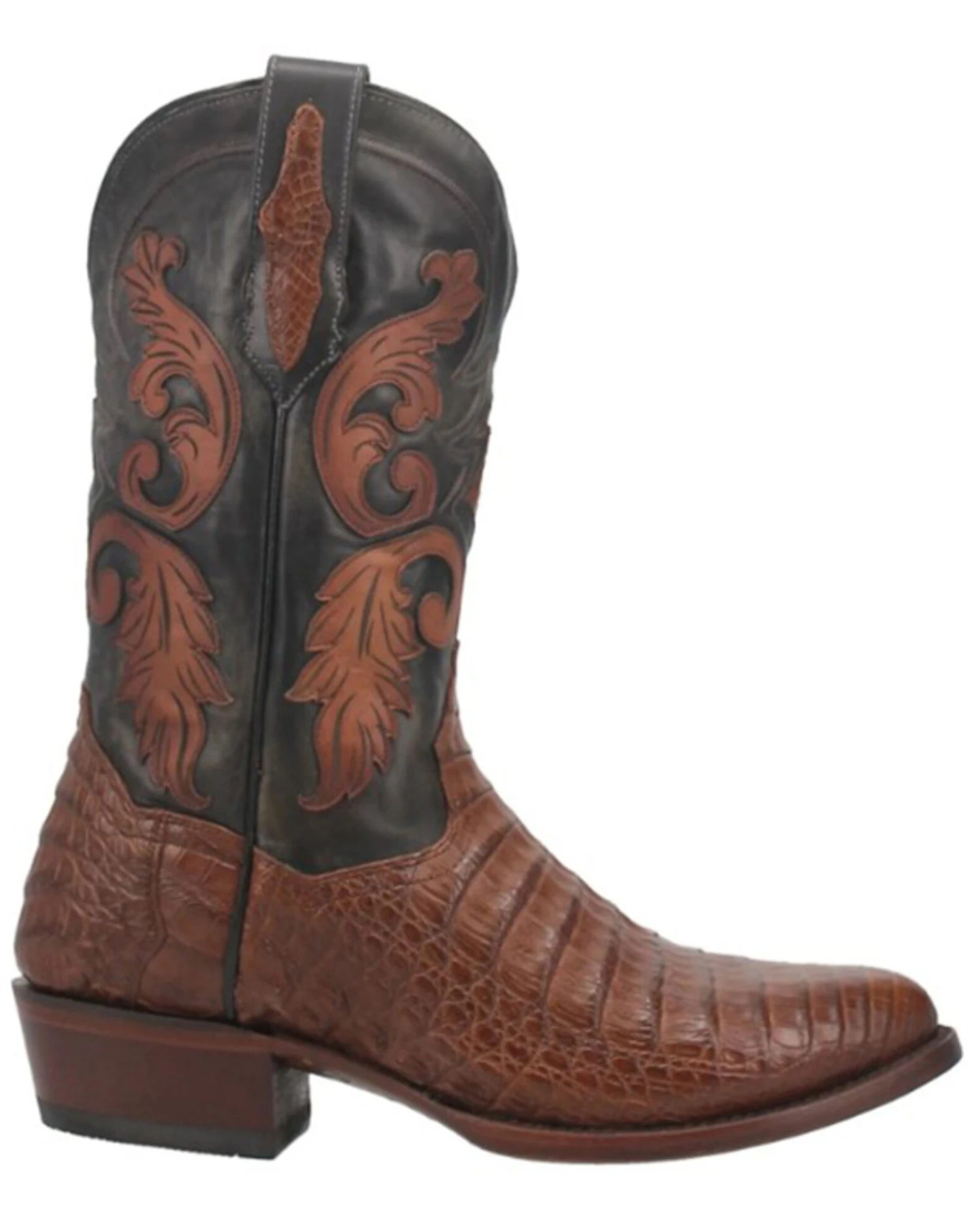 Dan Post Men's Socrates Caiman Exotic Western Boots - Medium Toe 5 Dan Post Men's Socrates Caiman Exotic Western Boots - Medium Toe - Image 5