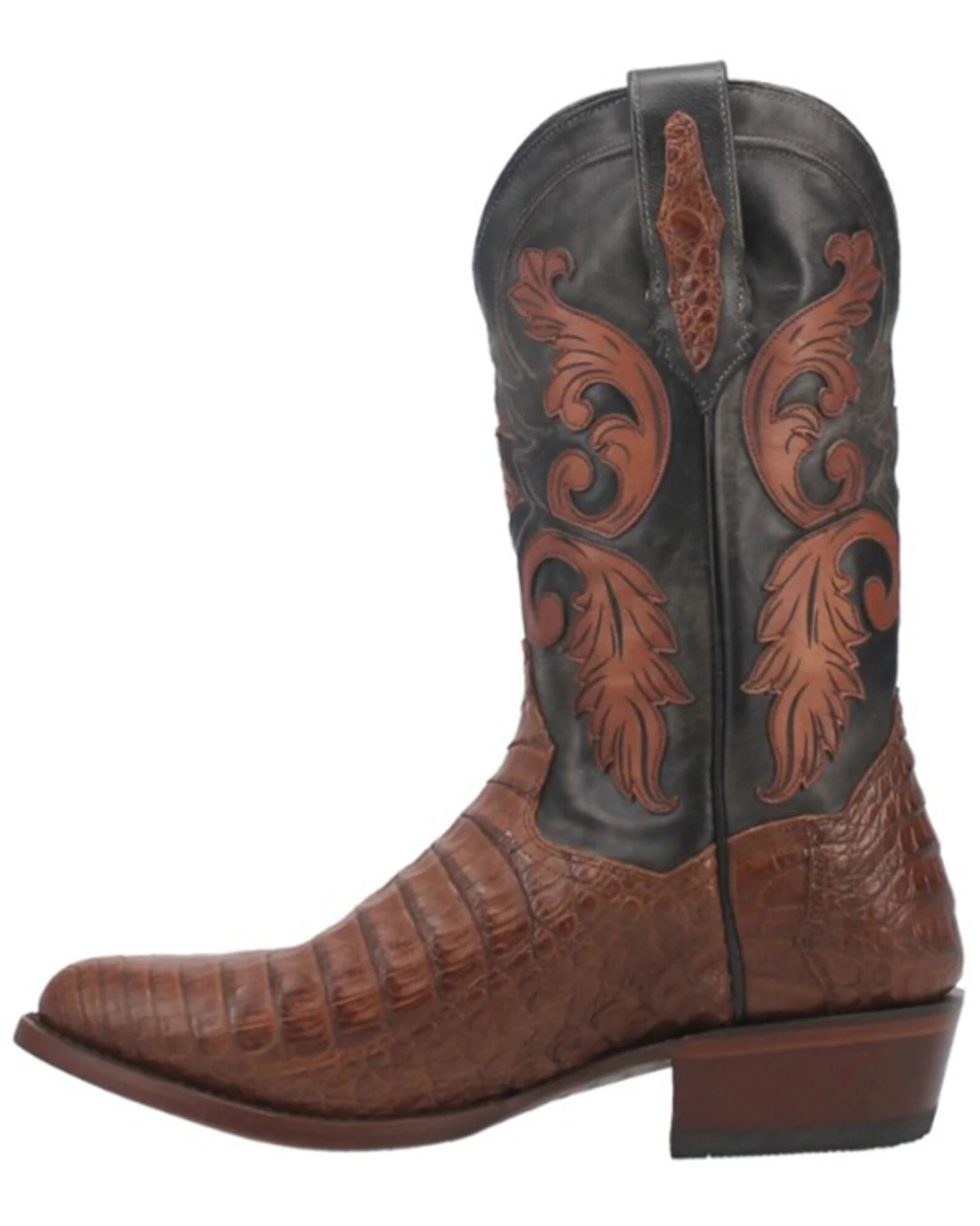 Dan Post Men's Socrates Caiman Exotic Western Boots - Medium Toe 7 Dan Post Men's Socrates Caiman Exotic Western Boots - Medium Toe - Image 7