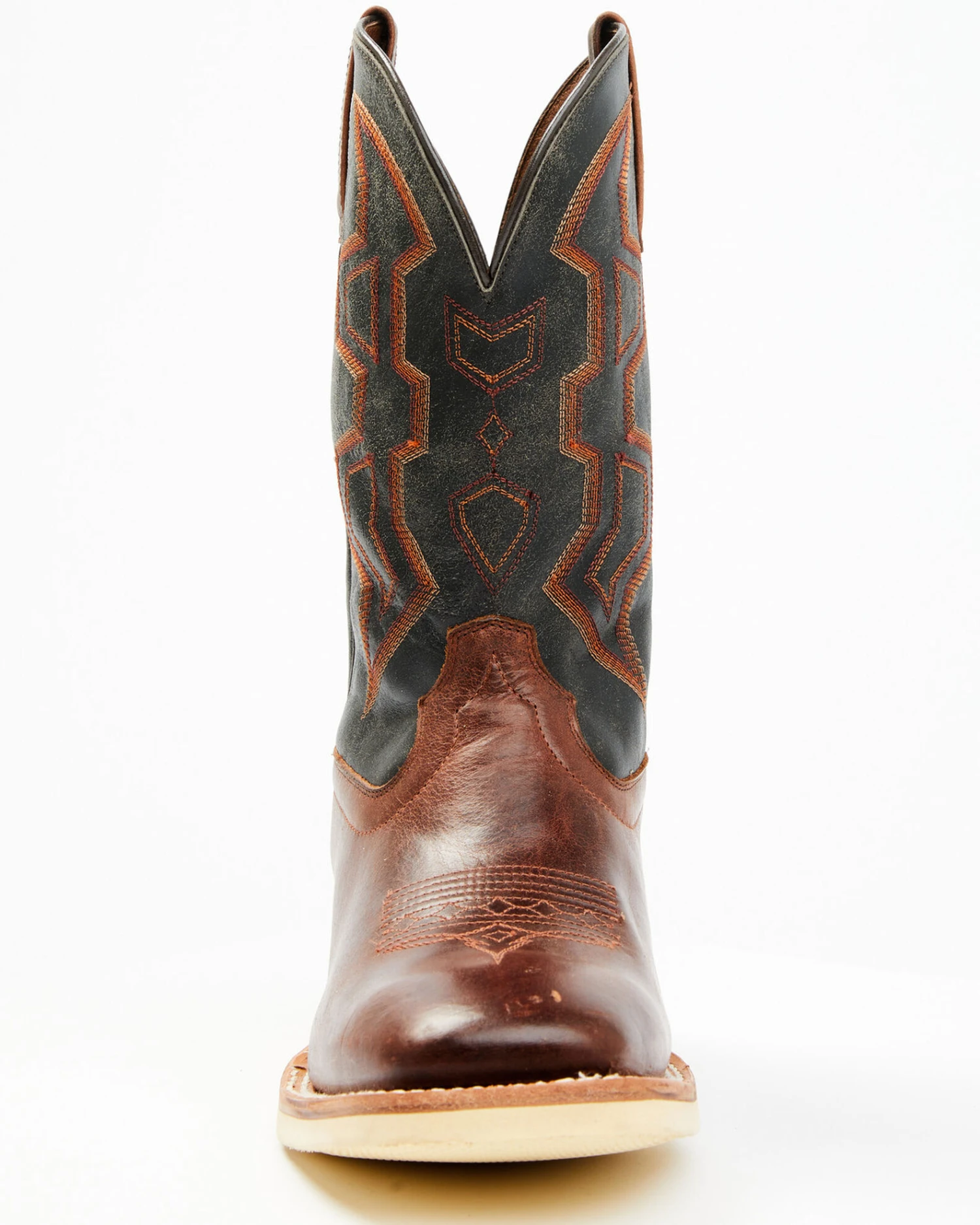 RANK 45 Men's Bullet Saddle Western Performance Boots - Broad Square Toe 2 RANK 45 Men's Bullet Saddle Western Performance Boots - Broad Square Toe - Image 2