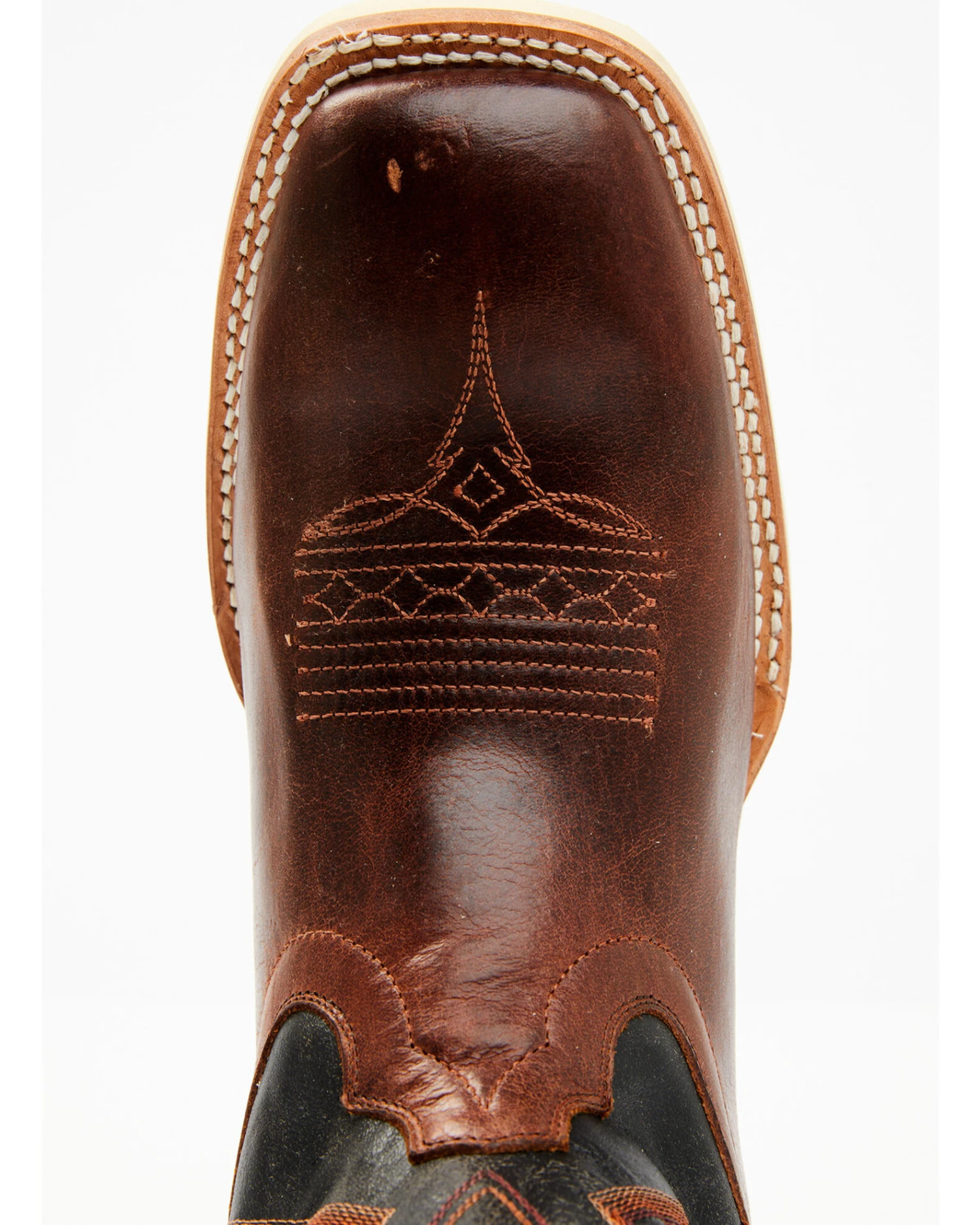 RANK 45 Men's Bullet Saddle Western Performance Boots - Broad Square Toe 3 RANK 45 Men's Bullet Saddle Western Performance Boots - Broad Square Toe - Image 3