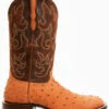 Cody James Men's Exotic Full Quill Ostrich Western Boots - Broad Square Toe
